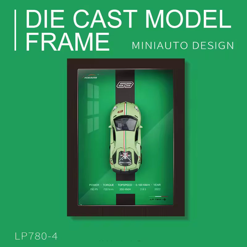Sports car Frame 3D
